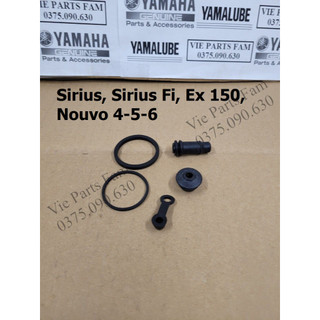 5 chi tiết bộ phốt heo dầu bánh trước sirius, exciter 150, sirius fi, nouvo 4-5-6, luvias, janus