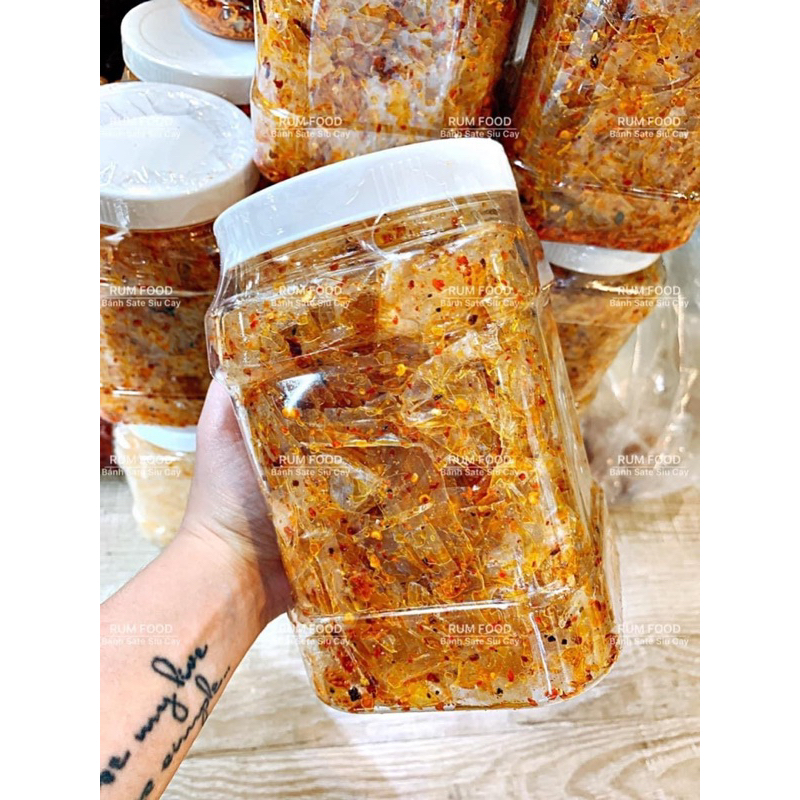 Combo 3 hộp Bánh Sate Bò Siêu Cay RumFood