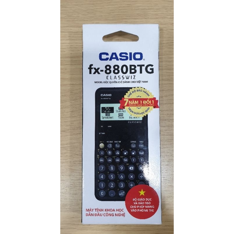 Máy tính Casio FX 880BTG chính hãng