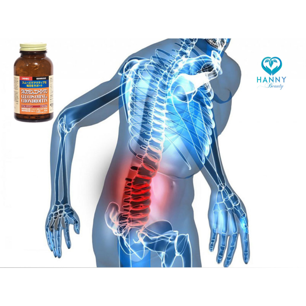 Viên Uống Bổ Xương Khớp Cao Cấp Glucosamine Và Chondroitin Orihiro 480 Viên