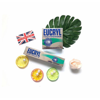 Bột Tẩy Trắng Răng Eucryl Toothpowder (50g)