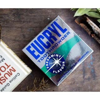 Bột Tẩy Trắng Răng Eucryl Toothpowder (50g)