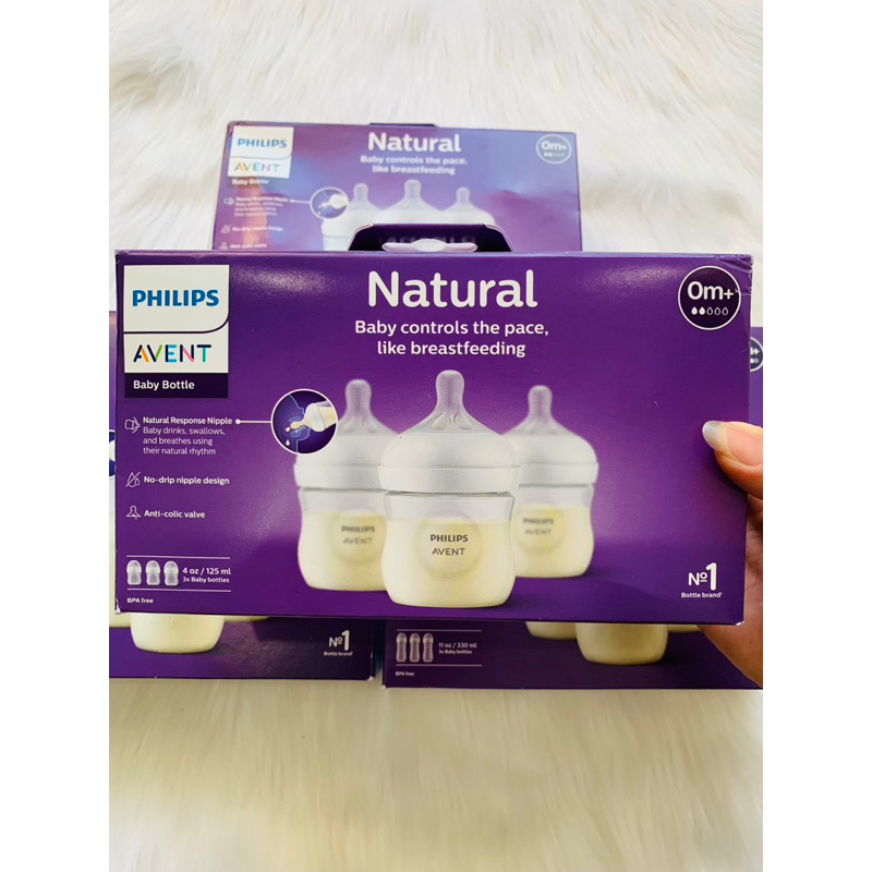 Tách lẻ không hộp - Bình sữa Philip Avent Natural