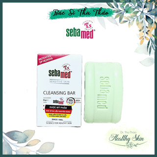 Xà phòng làm sạch da kháng khuẩn sebamed cleansing bar