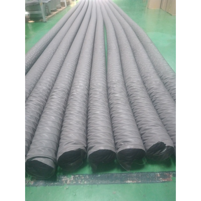 ỐNG CHỊU NHIỆT MỀM TARPULIN 50/60/76/90/100/115/125/150/168/200 HÚT MÙI DẪN GIÓ CUỘN 10M