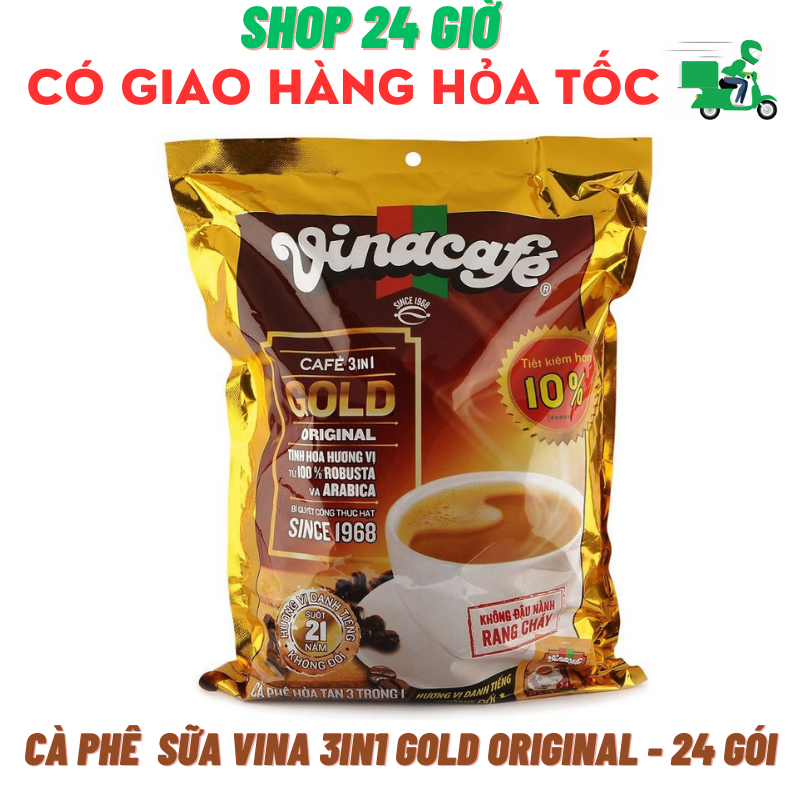 Cà Phê Sữa Vinacafe Bịch 24 gói
