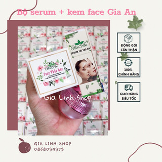 Bộ serum + kem face Gia An