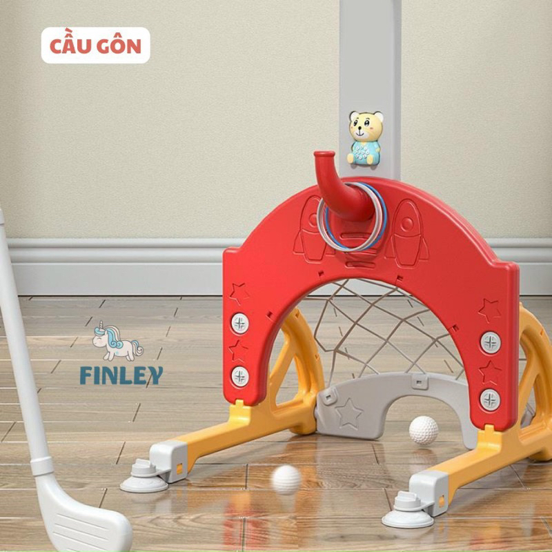 Bộ đồ chơi bóng rổ, cầu gôn, ném vòng, bóng đá Finley chính hãng