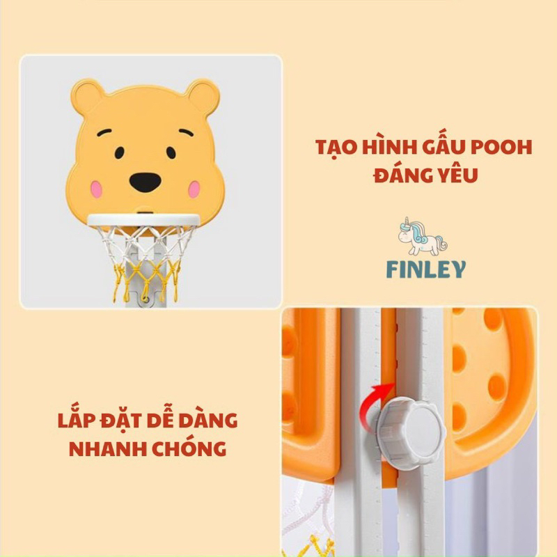 Bộ đồ chơi bóng rổ, cầu gôn, ném vòng, bóng đá Finley chính hãng