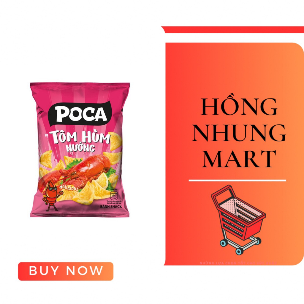 BimBim PoCa Vị Tôm Hùm Nướng 30g