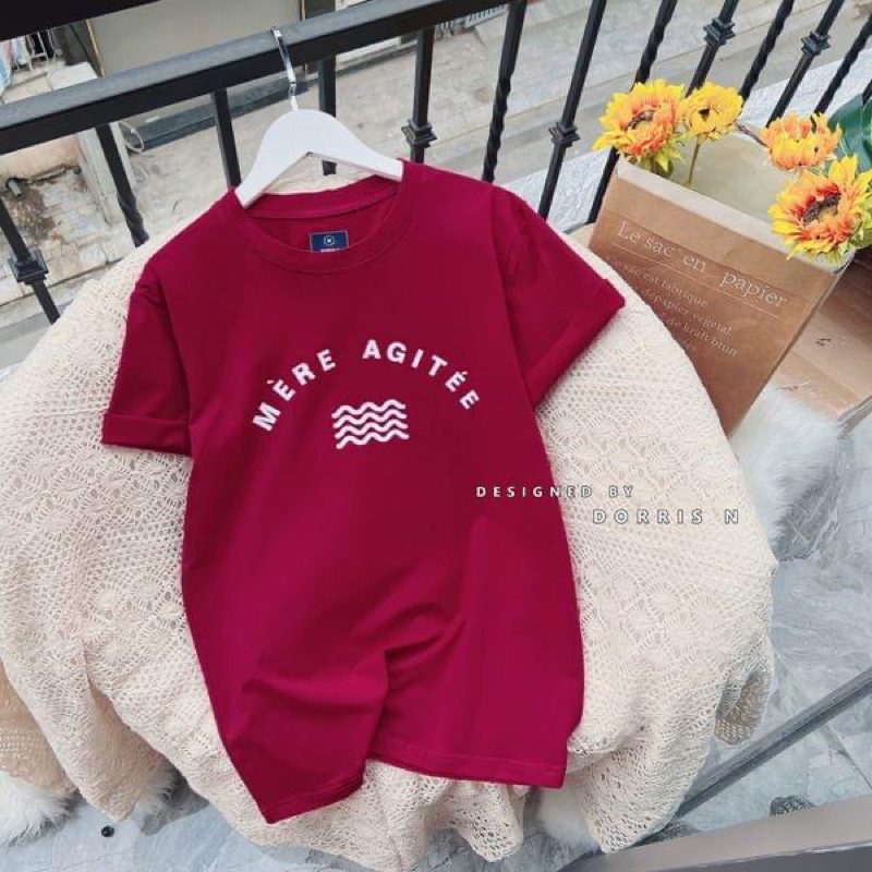 Áo Phông Basic MERE Trẻ Trung Hiện Đại Năng Động DORRIS N