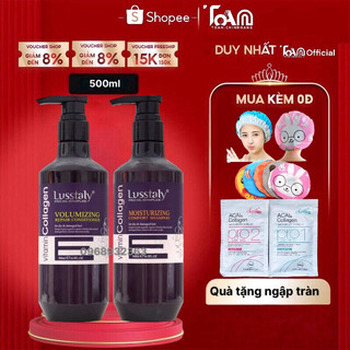 Cặp dầu gội xả Lusstaly Vitamin E là sản phẩm cao cấp của ngành tóc 800ml