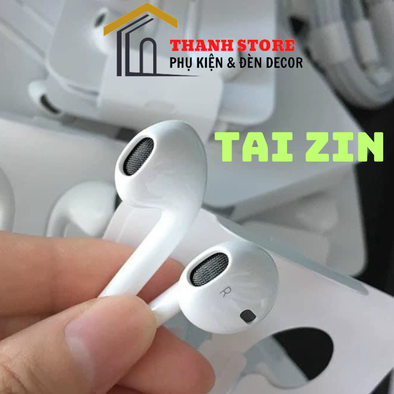 Tai nghe chân tròn chân dẹt ic zin hãng cho máy táo khuyết - BH 12 THÁNG