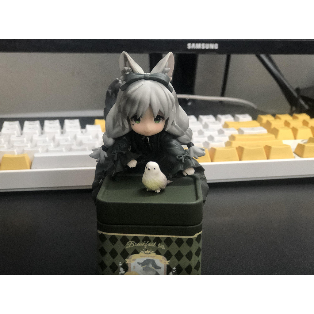 Mô hình chibi RIBOSE STAR dễ thương, mô hình nữ chibi anime siêu cute 13 cm trang trí phòng học, thùng case