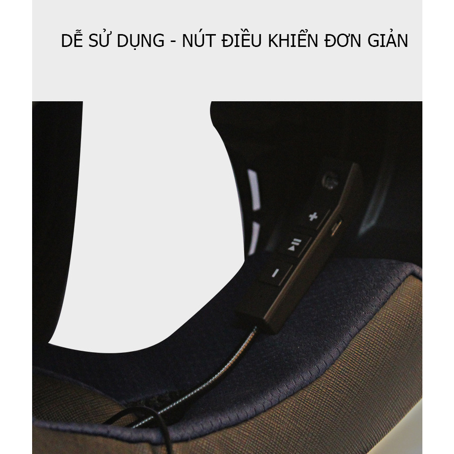 Tai nghe Bluetooth nghe nhạc, gọi nghe điện thoại gắn mũ bảo hiểm hãng BSDDP - Hội quán Phượt XTU khuyên dùng