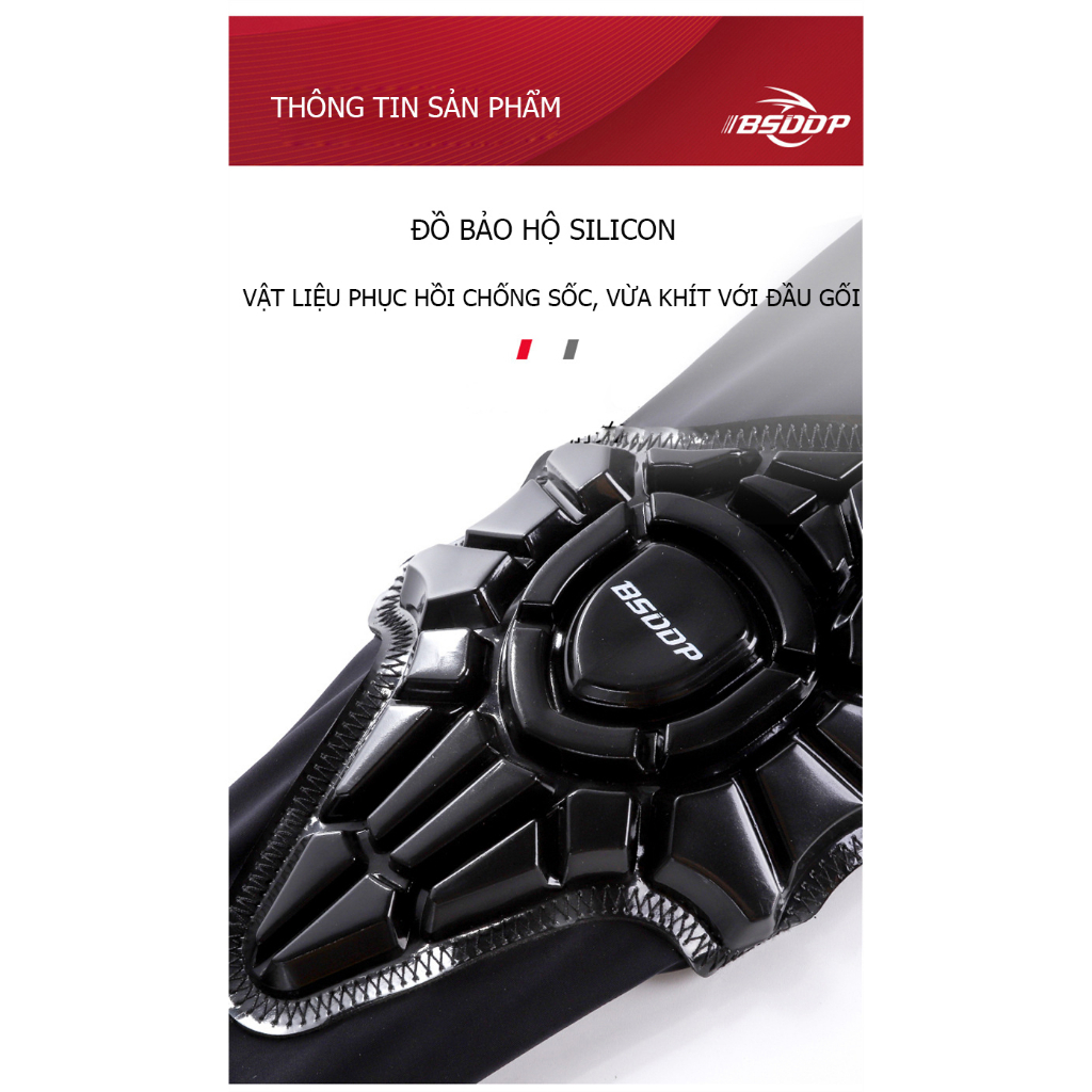 Tất đeo chân có giáp đầu gối cho Nam và Nữ chuyên dụng đi xe moto đường dài - Hội quán Phượt XTU khuyên dùng