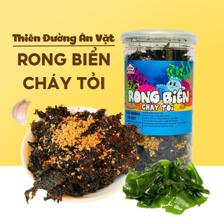 Rong biển cháy tỏi 200g Nacha Food thiên đường ăn vặt Đà Nẵng vừa ngon vừa rẻ