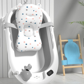 Honper chậu gấp gọn có phao+nhiệt kế cho bé