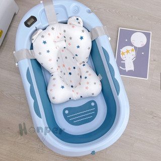Honper chậu gấp gọn có phao+nhiệt kế cho bé