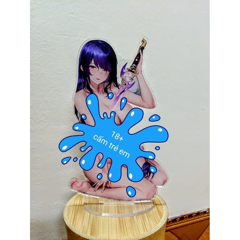 Raiden Shogun, Mô hình Genshin Impact, Standee Genshin Impact.