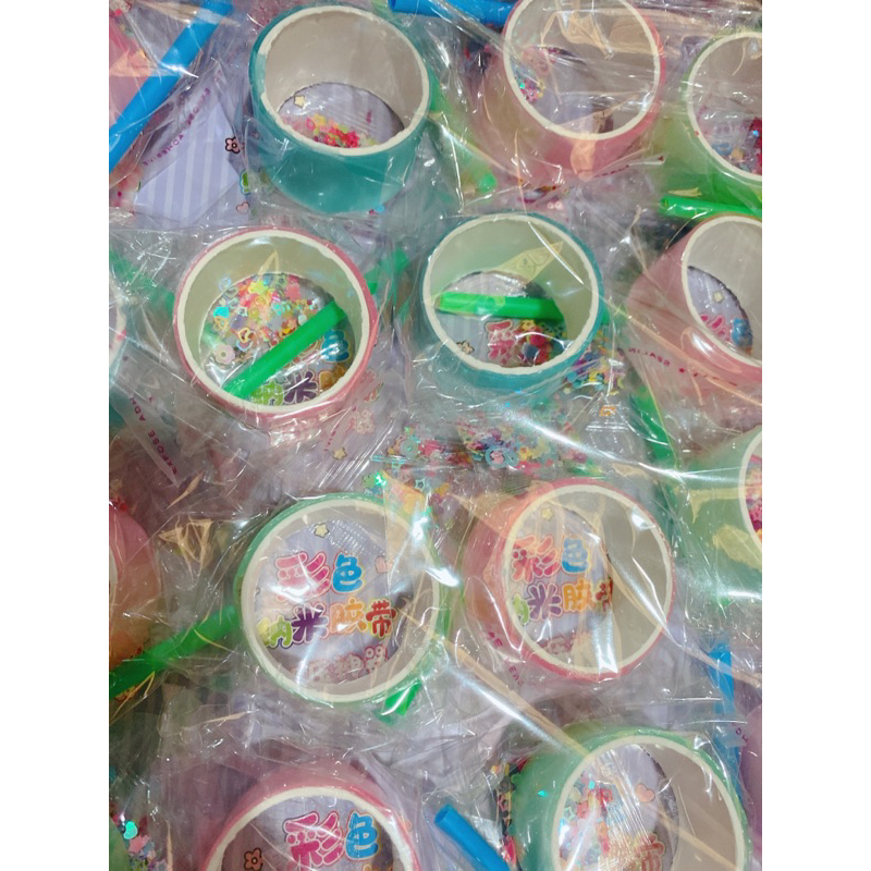 Keo nano băng keo siêu  dính  2 mặt thổi bong bóngvỉ 24bộ