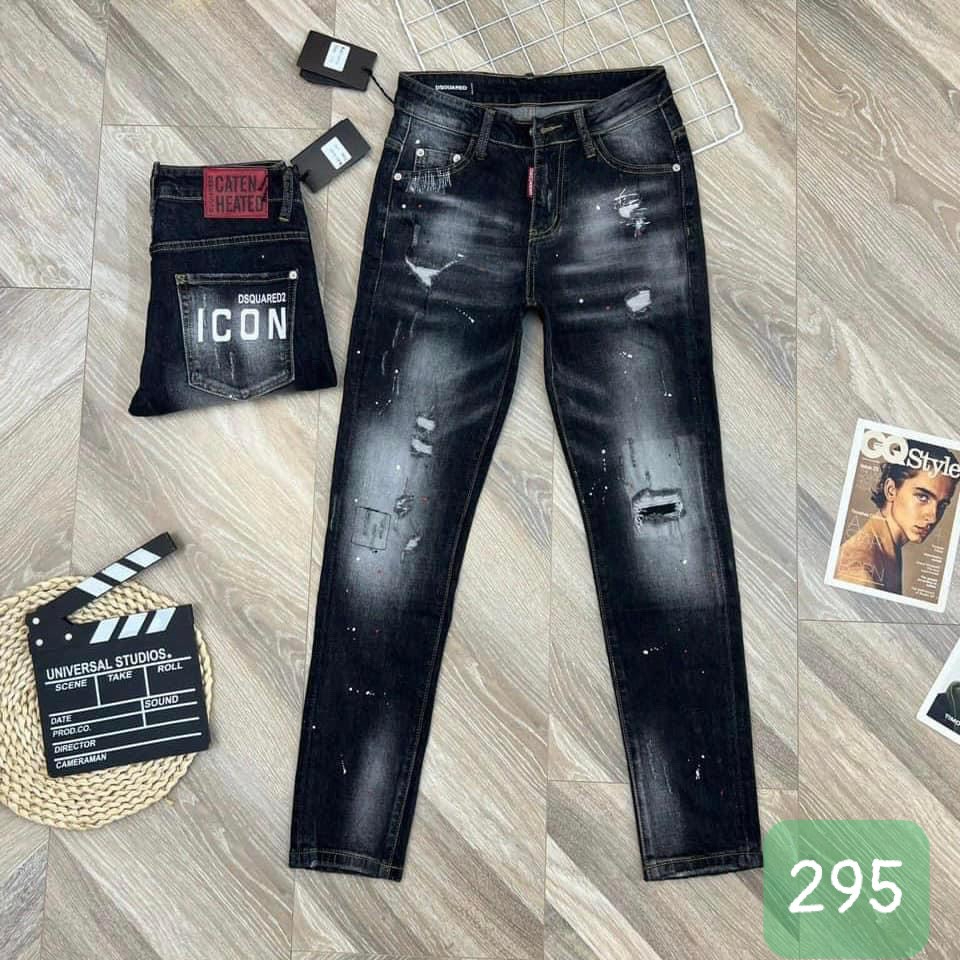 Quần Jean Nam chất liệu jean bò denim co giản chuẩn from dáng cho nam chuẩn size nhiều mẫu mã mới đẹp dành cho nam MS295