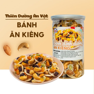 Bánh đồng tiền mix hạt dinh dưỡng 500g Thiên Đường Ăn Vặt Đà Nẵng