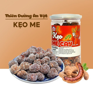 Kẹo me cay Đà Lạt 500g THIÊN ĐƯỜNG ĂN VẶT kẹo me tầm đường đồ ăn vặt tuổi thơ