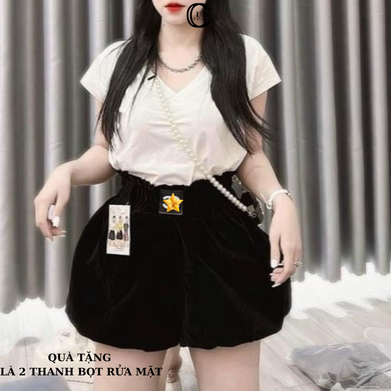 Quần Ống Bí Nhung Xịn Mẫu Mới Của Năm Cun Fashion-QB06