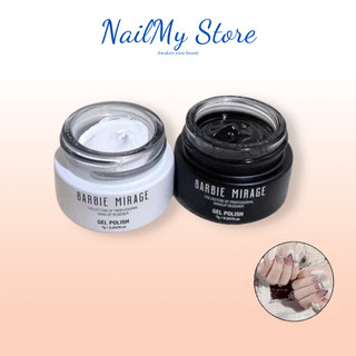 Gel vẽ nail đen trắng, gel vẽ nổi Barbie Marige
