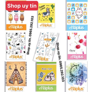 (Bán giá cày view) Combo 10q Vở Kẻ Ngang Haplus 80 trang, 120 trang Time-Souveni-Fruit