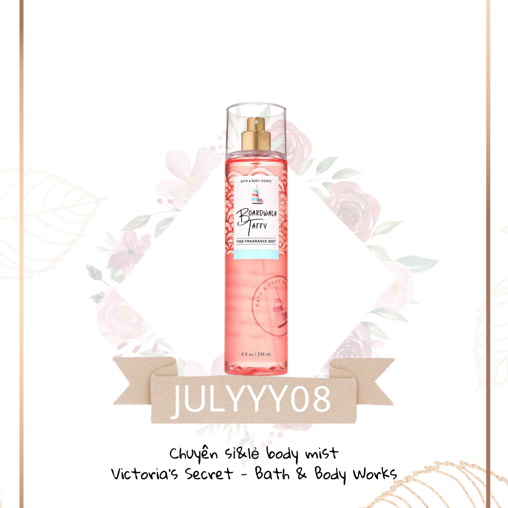 Xịt Thơm Toàn Thân Boardwalk Taffy Body Mist +jɥȽÿ08+