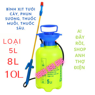 Bình tưới cây phun sương 5l 8l 10l - bình xịt tưới cây phun sương, bình phun khử khuẩn, phun thuốc