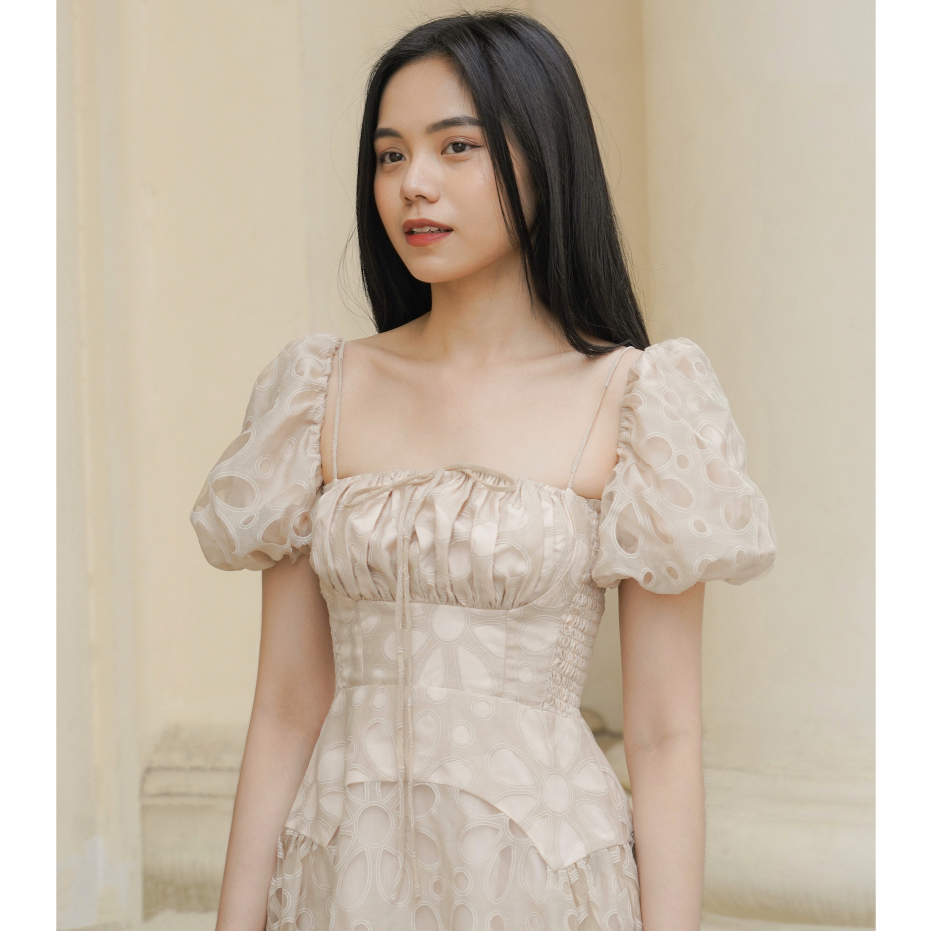 Đầm hoa Angelie midi dress