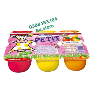 Sữa chua Phô mai vị trái cây Le Petit Plaisir