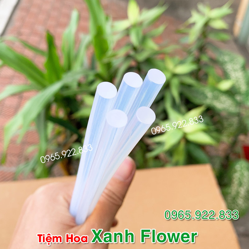 5 Que Keo Nến To 1x25cm Loại 1 chất lượng dùng cho Máy Bắn keo To