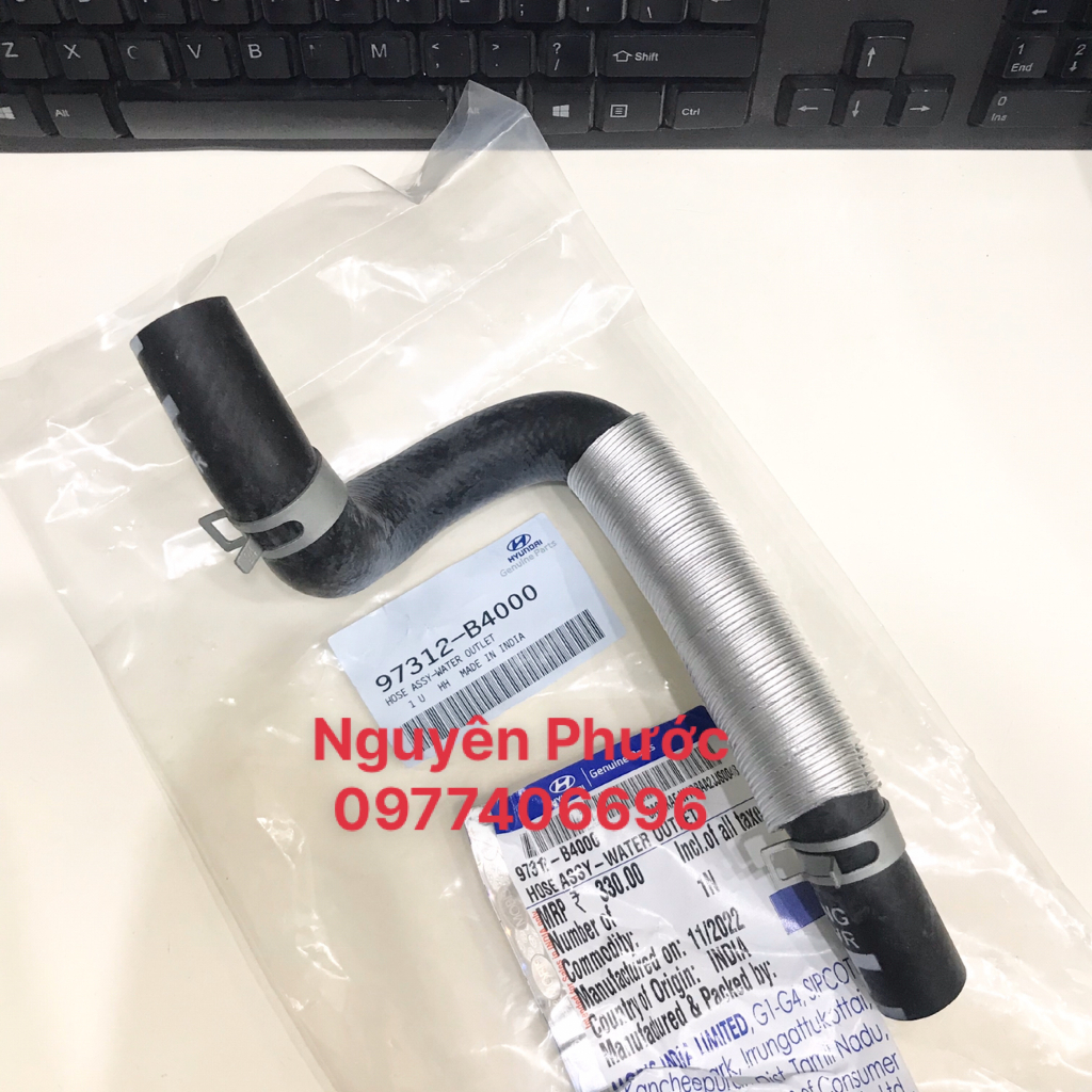 Ống nước giàn sưởi HYUNDAI GRAND I10/ KIA MORNING 2012 - 2019 / Hàng xịn chính hãng