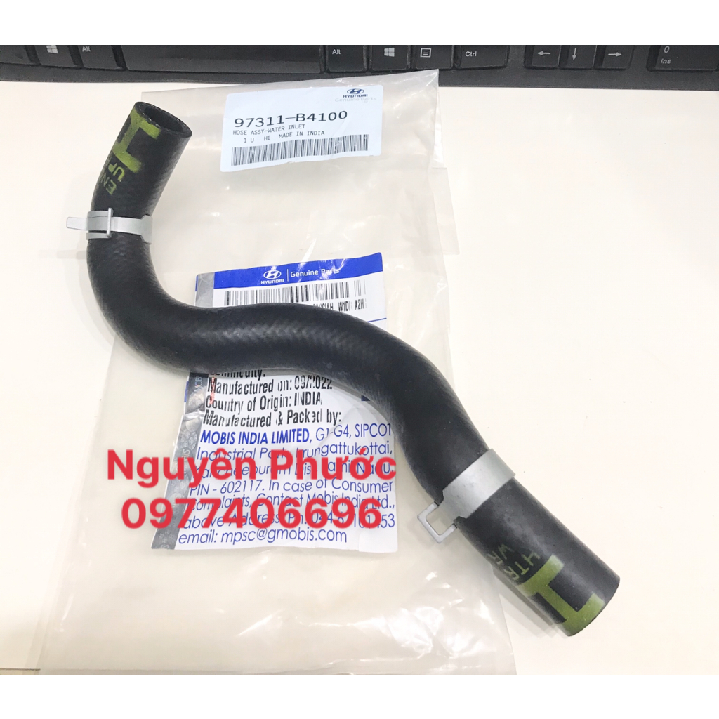 Ống nước giàn sưởi HYUNDAI GRAND I10/ KIA MORNING 2012 - 2019 / Hàng xịn chính hãng