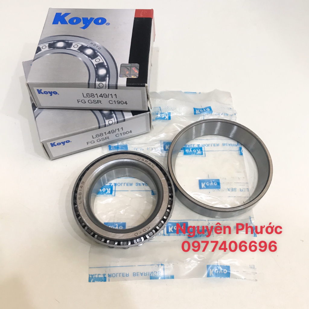 Vòng bi/ Bạc đạn bánh trước - Bi moay ơ trước MATIZ & SPARK - Hiệu Koyo Japan 68149/11 / Giá bán 1 vòng