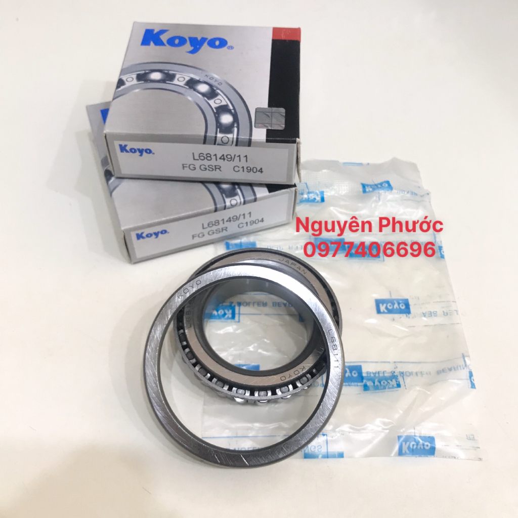 Vòng bi/ Bạc đạn bánh trước - Bi moay ơ trước MATIZ & SPARK - Hiệu Koyo Japan 68149/11 / Giá bán 1 vòng