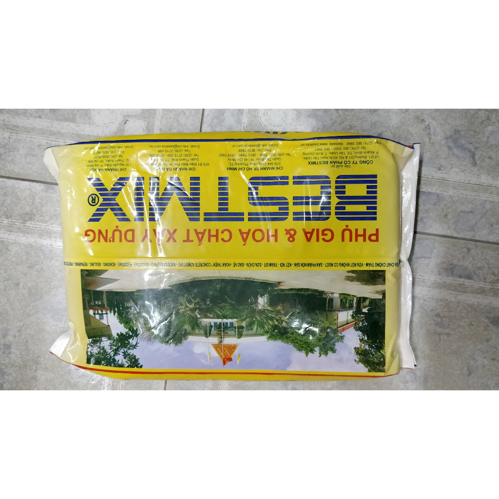 BestTiLe CE075 - Bao 5KG - Keo dán gạch, gốc xi măng-polymer cải tiến, một thành phần