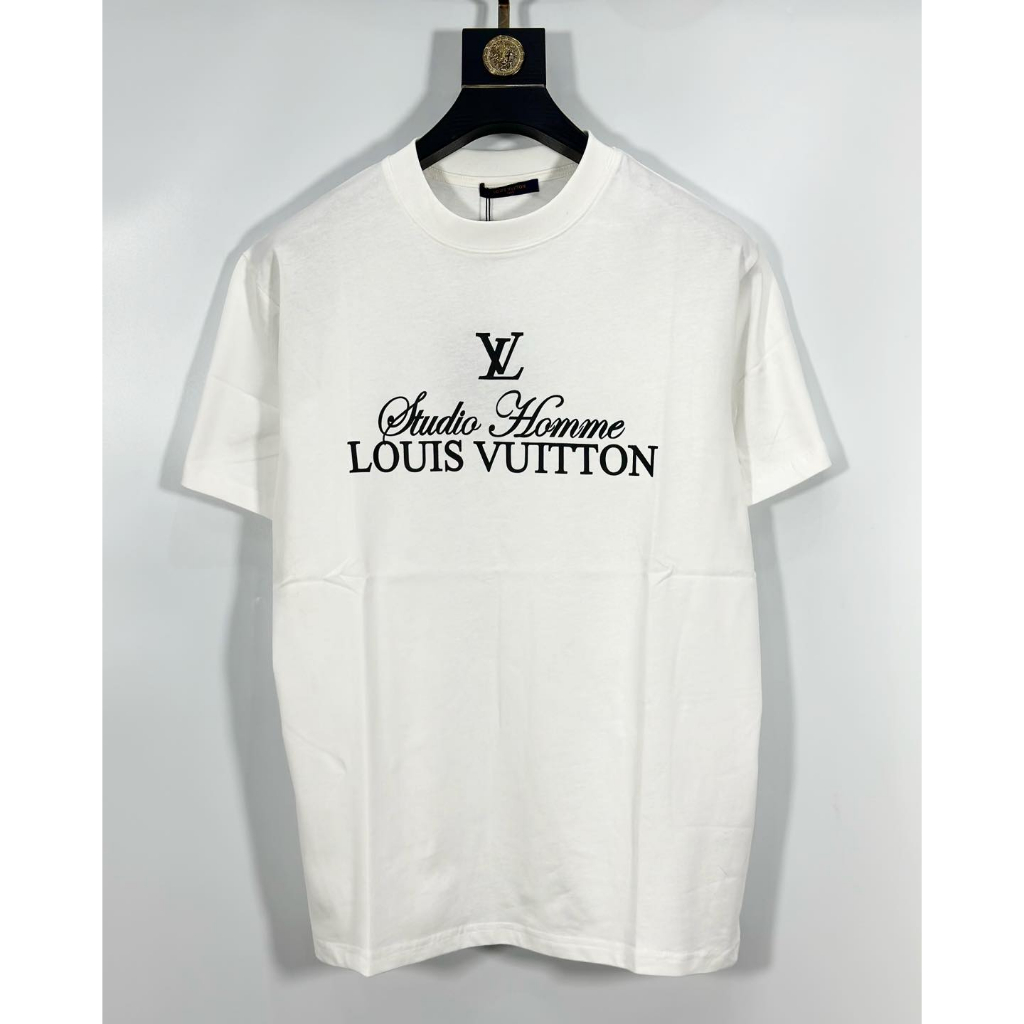 Áo thun LV studio home áo T-shirt bản Like Auth hàng quảng châu unisex freesize