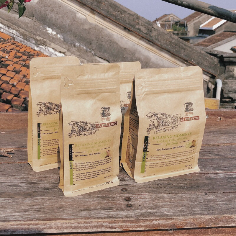 Cà phê 50% Robusta - 50% Arabica - Faifo Coffee