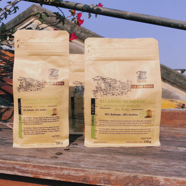 Cà phê 50% Robusta - 50% Arabica - Faifo Coffee