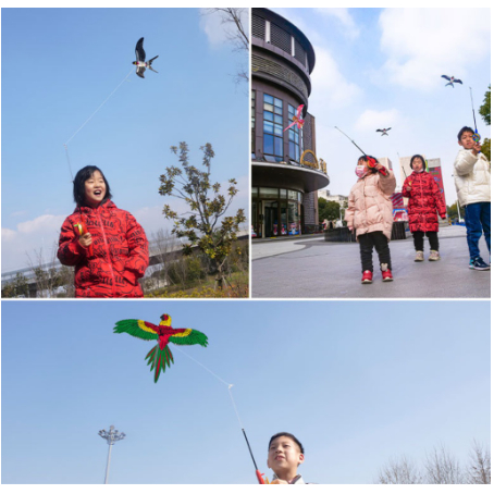 Đồ Chơi Diều Cần Câu Cho Bé Họa Tiết Hoạt Hình Dễ Thương Kèm Cần Câu Và Dây Thả 30M