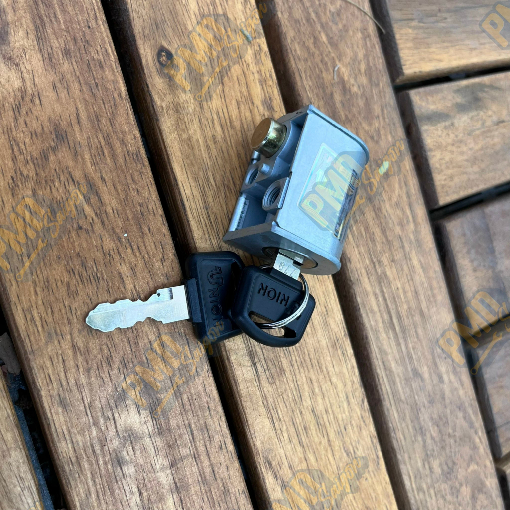 Ổ khóa cổ xe Honda cub c50, c70, ss50 , CG125, CBT125, XF125 , ZJ125 và các dòng tương tự hiệu Union