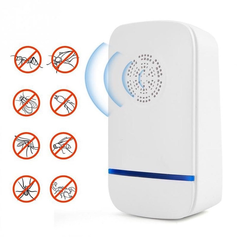 Máy Đuổi Muỗi, Côn Trùng SIX FOXES, Thiết Bị Đuổi Muỗi, Đuổi Chuột, Gián, Thạch Sùng, Bọ Chét, Gián, Nhập Đức