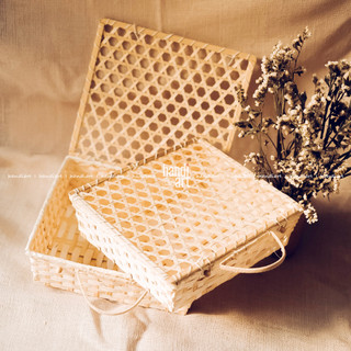 Giỏ tre đan, giỏ tre đựng quà