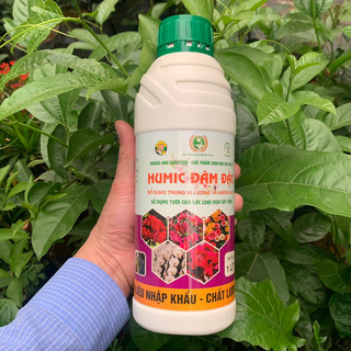 Phân bón rất tốt cho hoa hồng, cây cảnh, humic đậm đặc 1 lít
