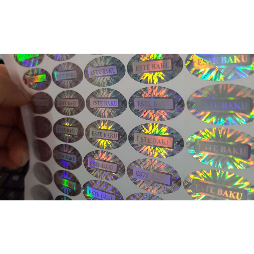 Decal 7 màu, chống nước, dùng để niêm phong hàng hóa, sản phẩm